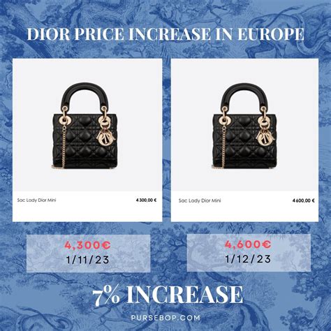 france dior price|christian dior handbags price guide.